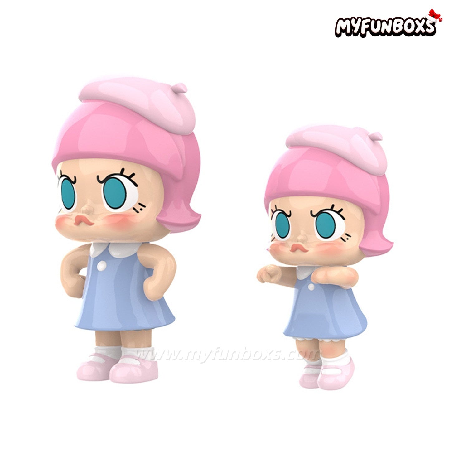 POP MART Angry Molly Vinyl Disc Set "Re" – Hanging Card