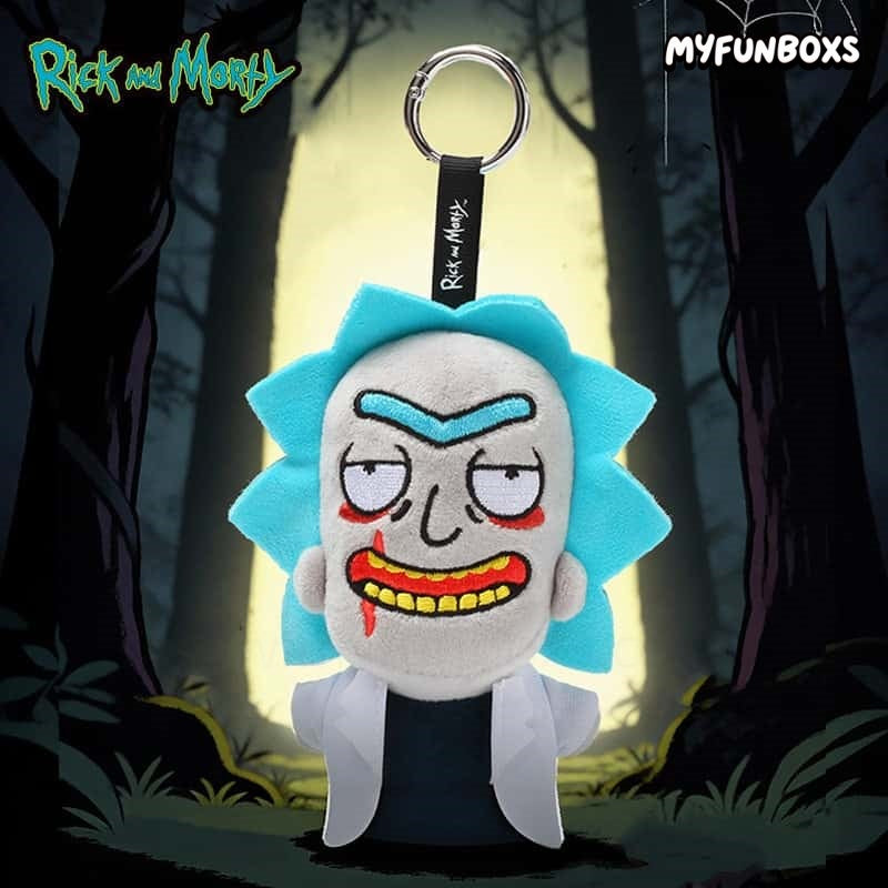 Rick and Morty Monochrome Universe Series Plush Charm