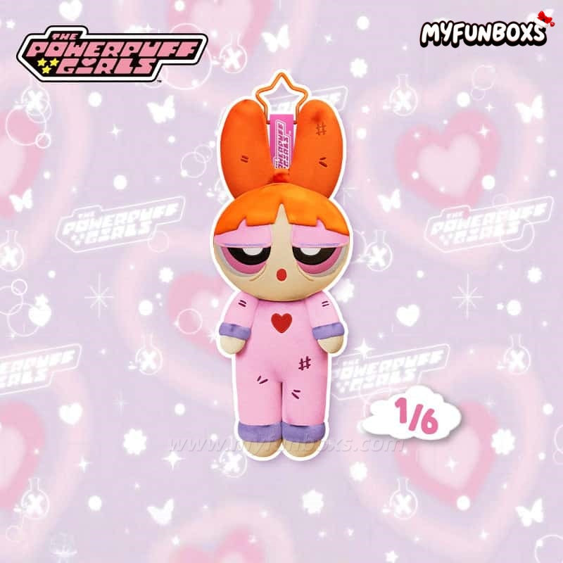 The Powerpuff Girls Cozy Moment Series Plush Keychain Blind Box