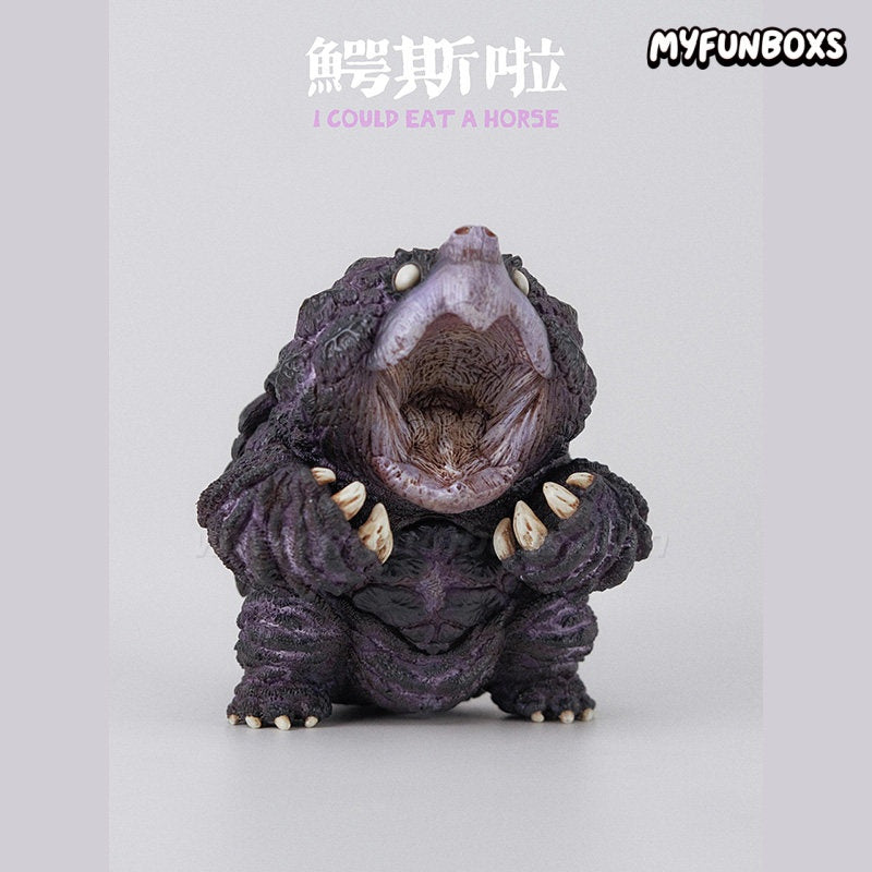 Natural History Museum Crocodile Turtle resin figure