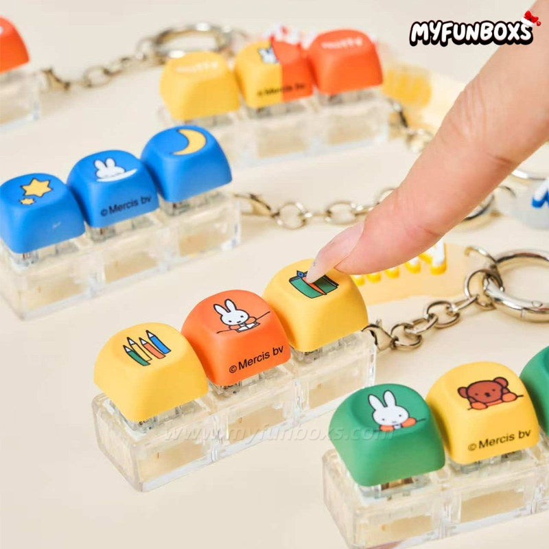 Miffy Pressable Keycap Keychain Blind Box(PRE-ORDER)