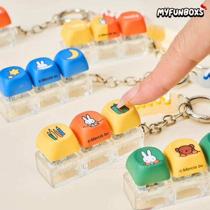Miffy Pressable Keycap Keychain Blind Box(PRE-ORDER)