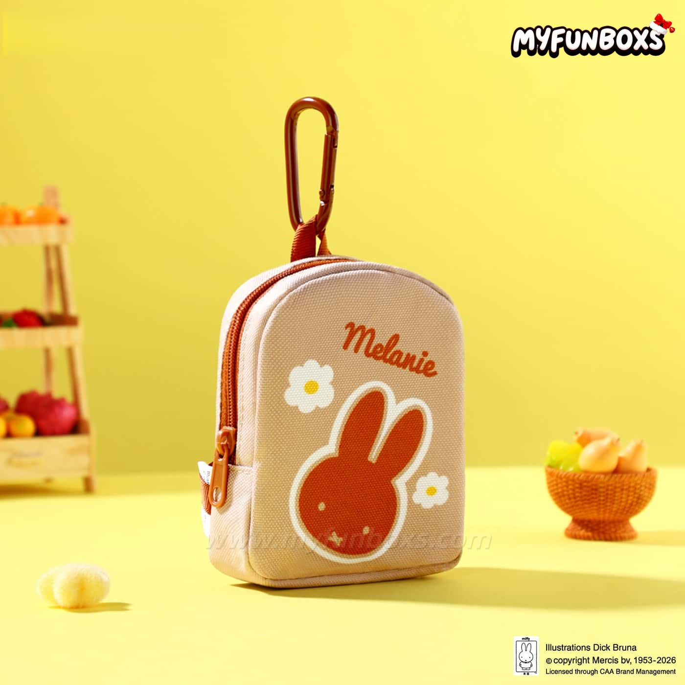 Miffy Mini Bag Series Plush Keychain Blind Box