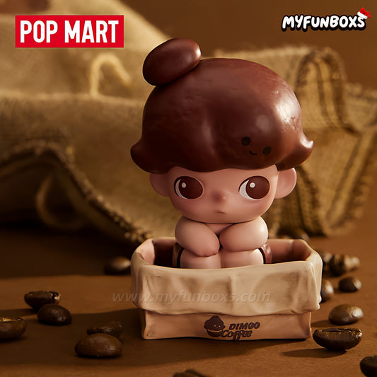POP MART DIMOO Coffee Bean Series Figure Hanging Card