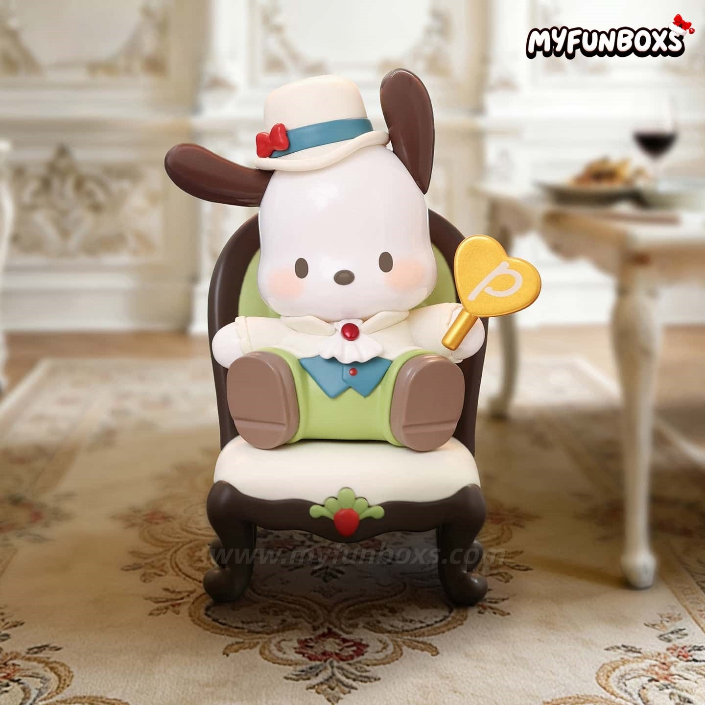 SANRI0 Pochacco Diamond Detective Series Figure Blind Box