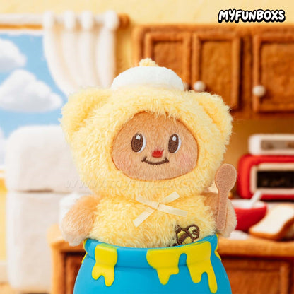 Butterbear Mini Series Plush Keychain