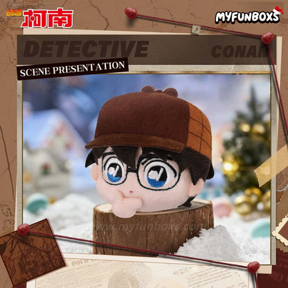Detective Conan Mystery Trail Series Plush Pin Badge Blind Box
