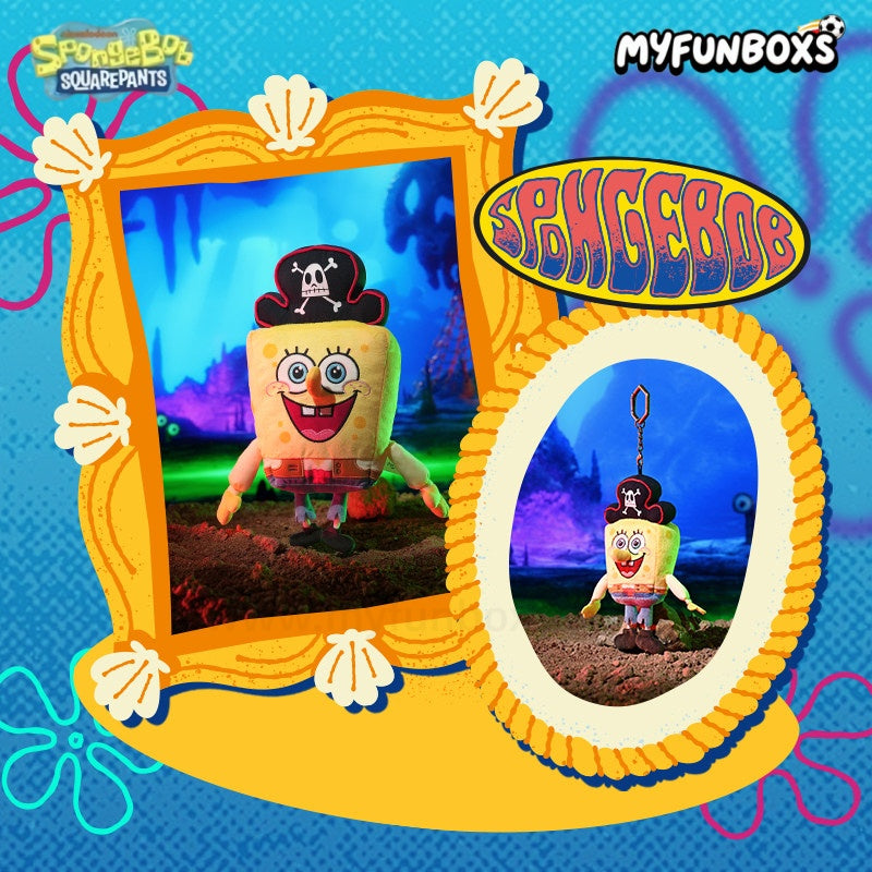 SpongeBob SquarePants Pirate Series Keychain & Plush Doll