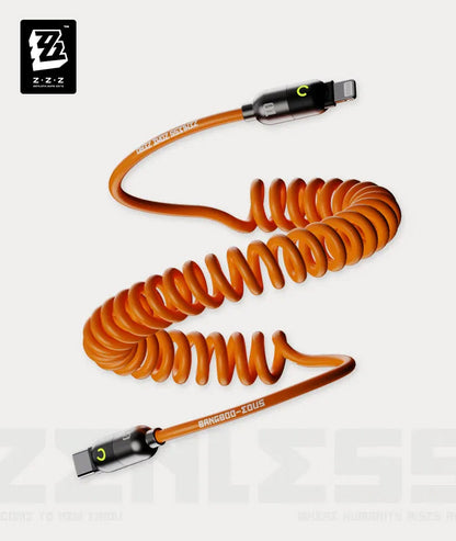 Zenless Zone Zero Bangboo Coiled Fast Charging Cable