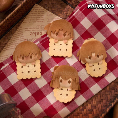 Detective Conan Bakery Series plush keychain blind box