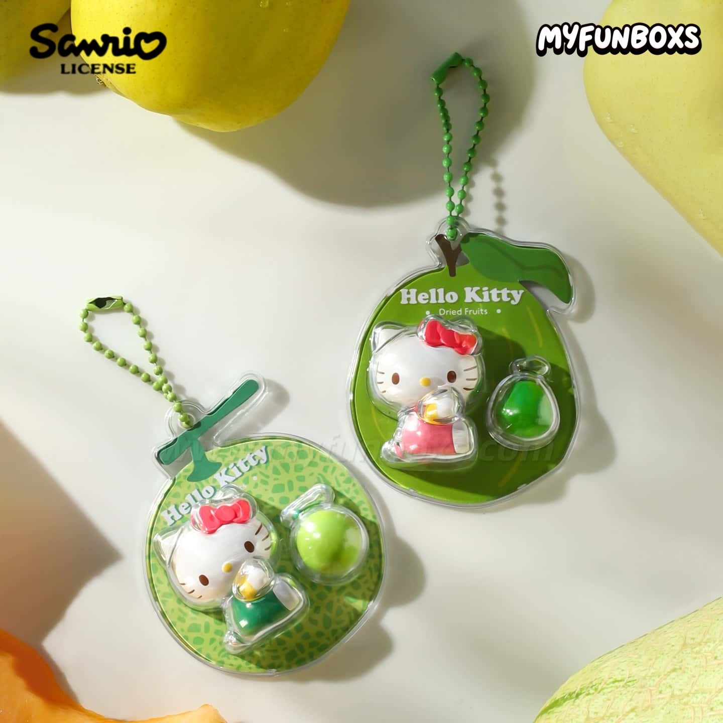 Sanrio Hello Kitty Dried Fruitys Series Mini Hanging Card blind box