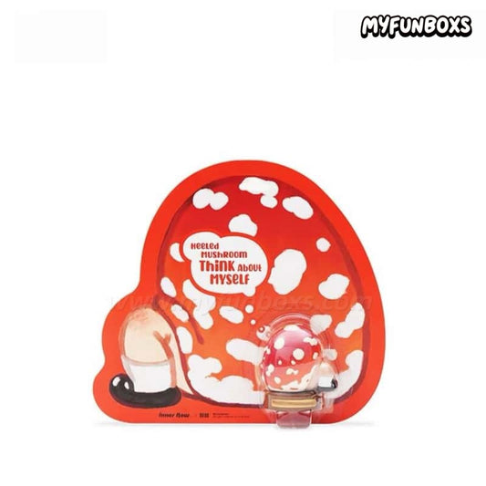 POP MART inner flow × Yin Yue  Foot-Heel Mushroom  Solitude  Artist Hanging Card