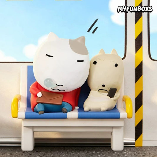 Retro Cat No Escape Series Figure Blind Box