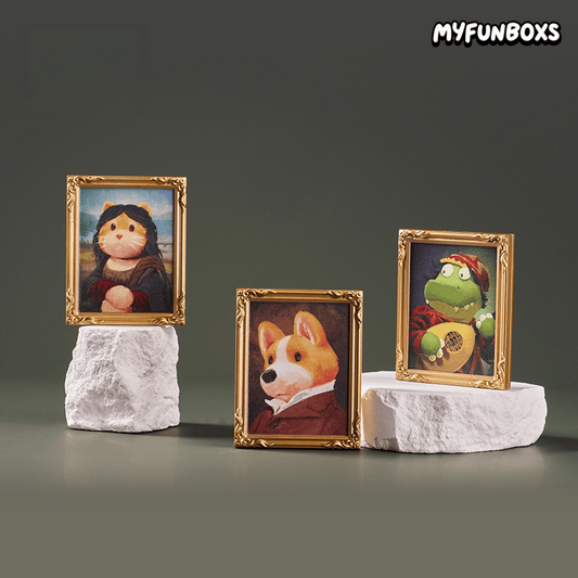 Famous Paintings Series Refrigerator Magnet Blind Box