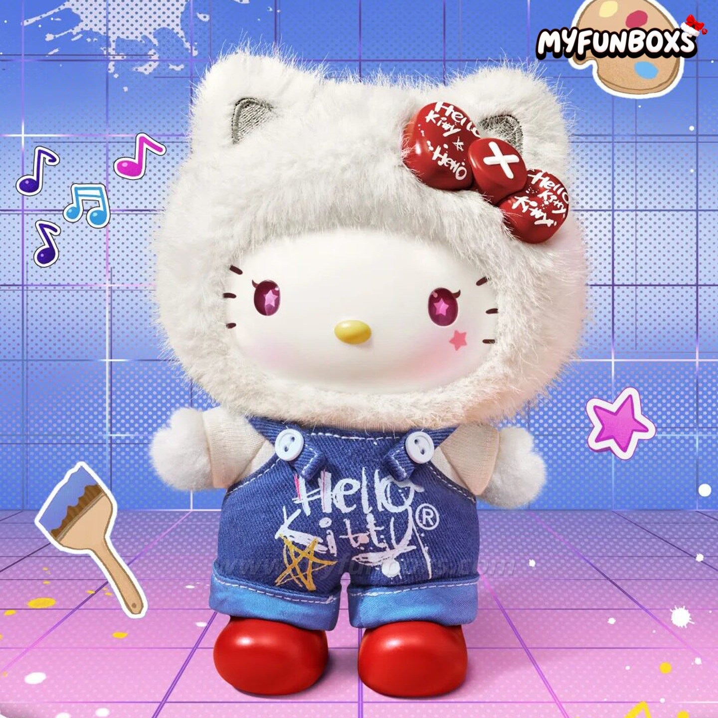 Sanrio Characters Graffiti Art Series Vinyl Plush Blind Box(PRE-ORDER)