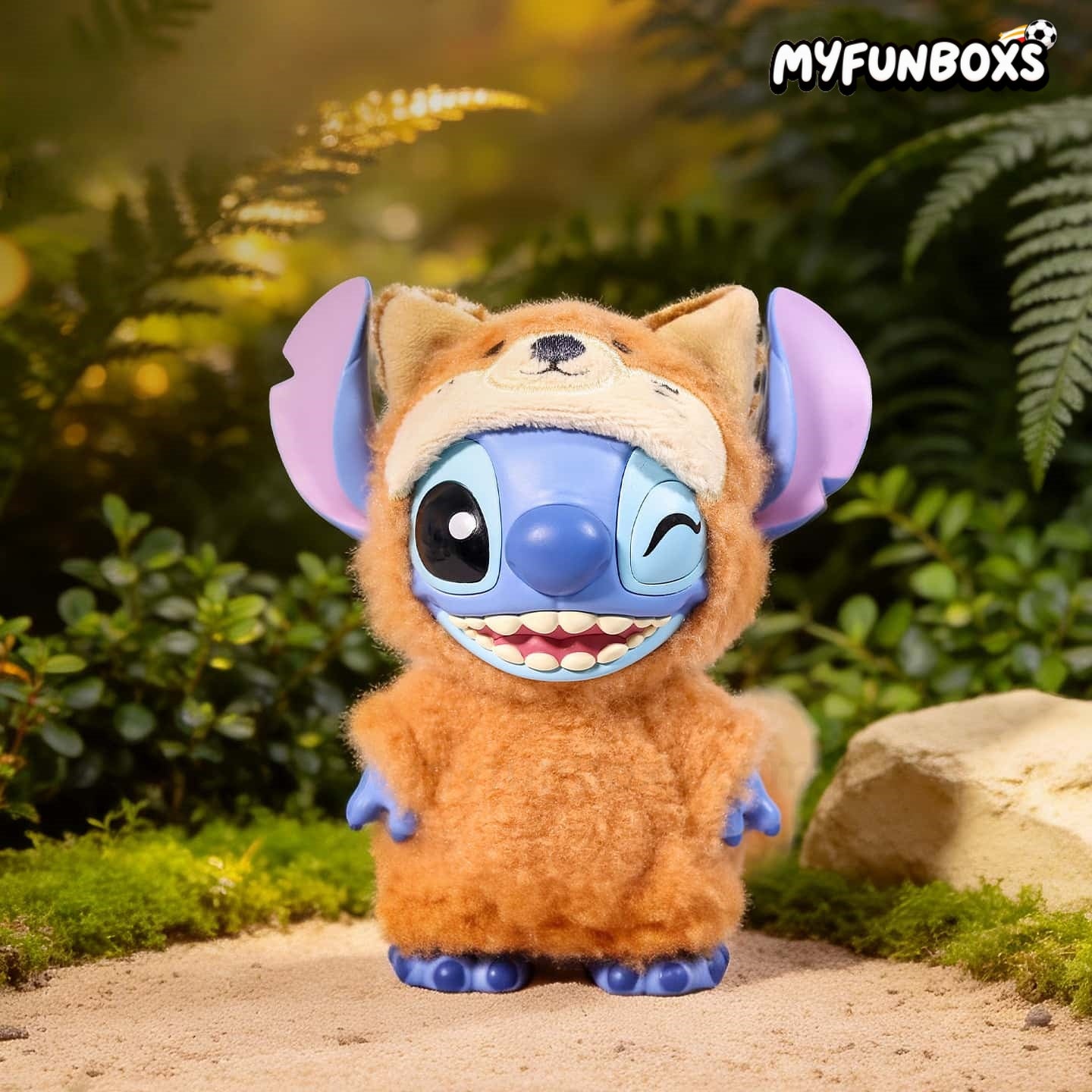 Disney Stitch Jungle Animal Plush Blind Box
