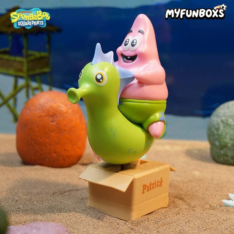 SpongeBob SquarePants Rocking Horse Series Articulated Action Figure Blind Box