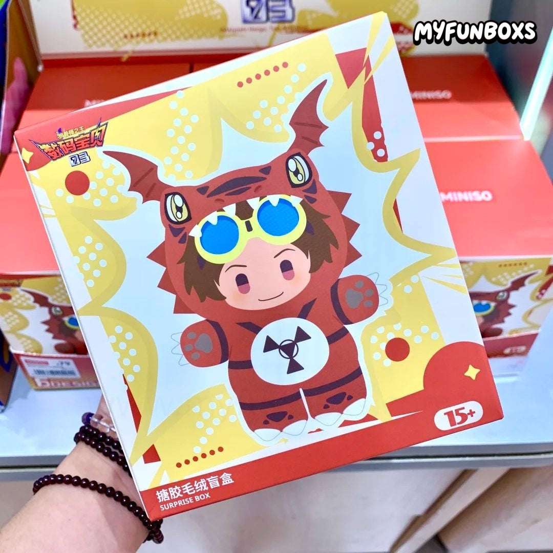 MINISO × Digimon Tamers Series Vinyl Plush Blind Box