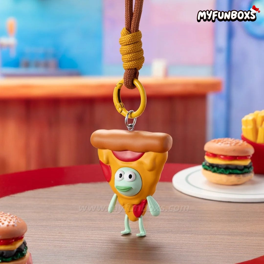 Bikini Bottom Food Party Series Keychain Blind Box