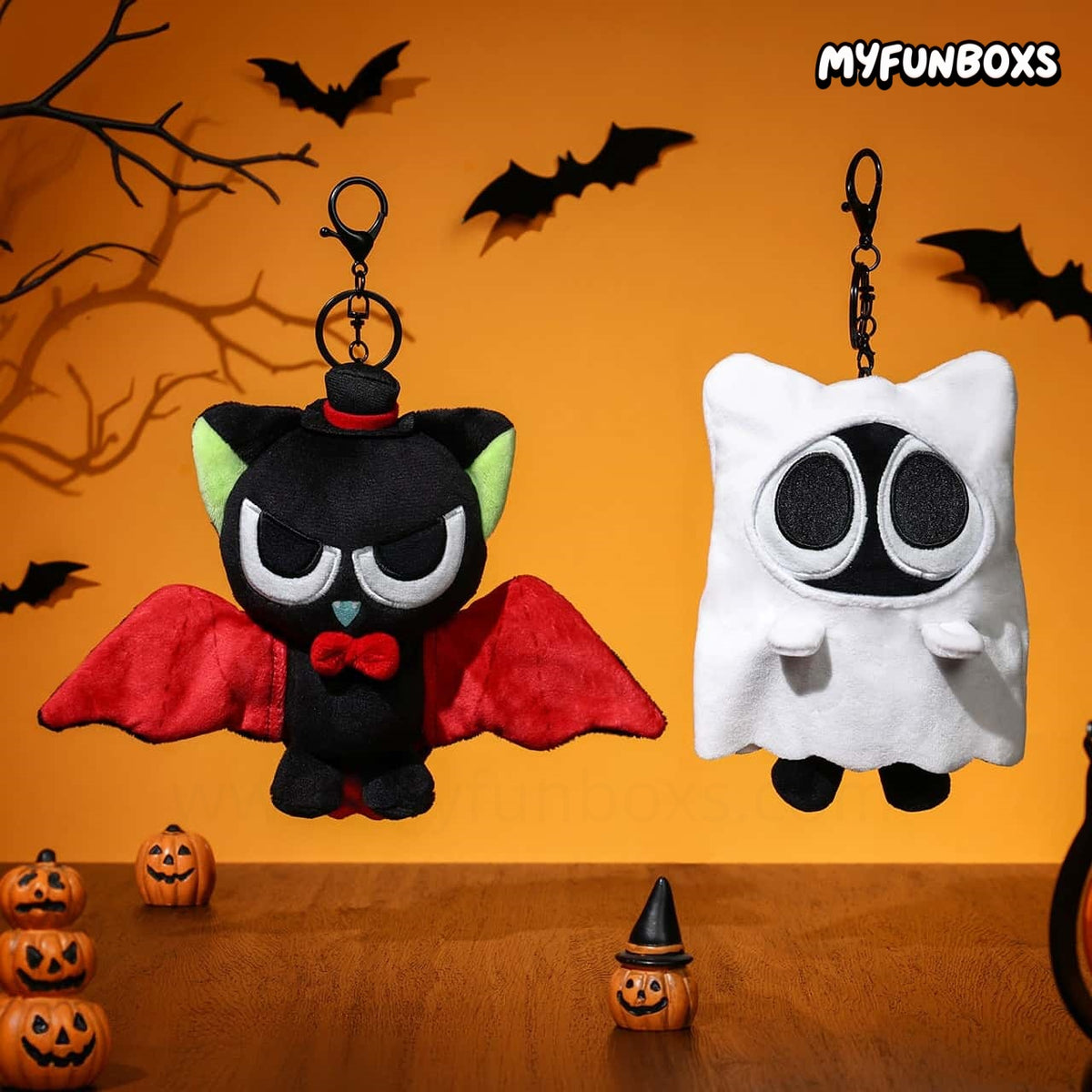 The Legend of Hei Halloween Series Plush Mascot Blind Box