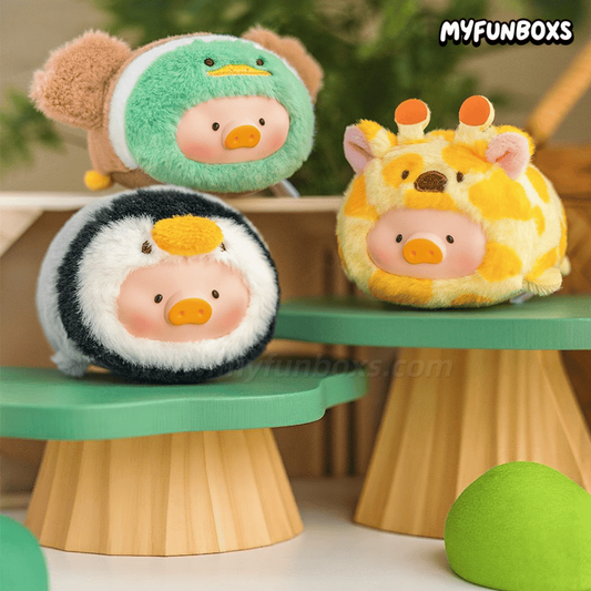 LuLu the Piggy Animal Party Vol.2 plush keychain blind box