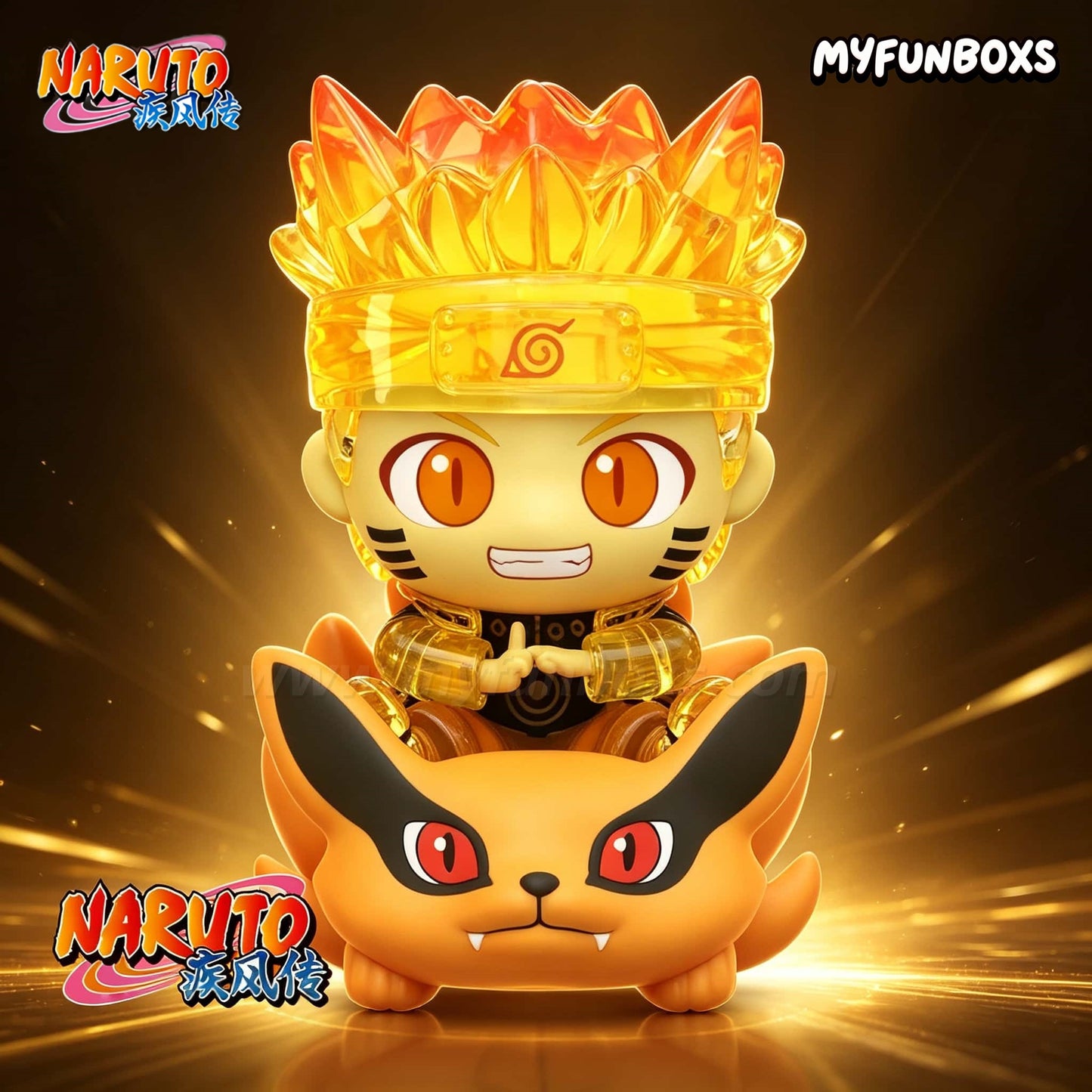 Naruto Shippuden Ninjo &Beast Together Series Figure blind box