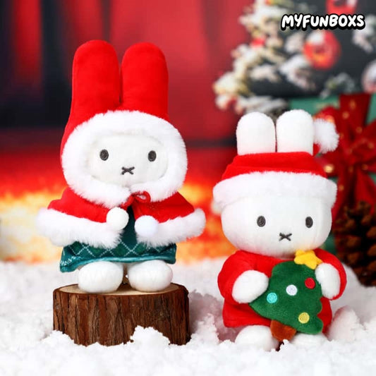 Miffy Christmas Winter Series plush keychain blind box