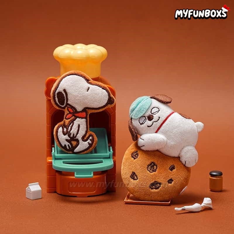 PEANUTS Snoopy Baking Paradise Series Plush Magnet Blind Box