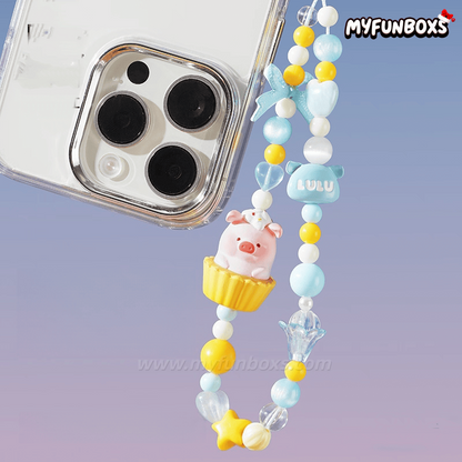 LuLu the Piggy Sunset Beach Series Phone Strap Blind Box