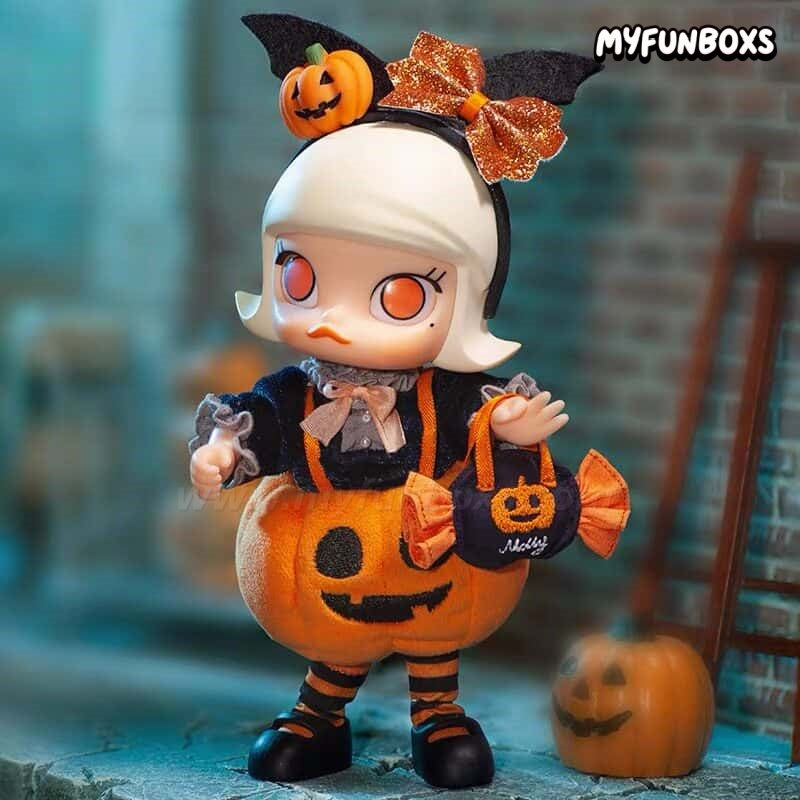 POP MART Molly Halloween Little Devil Action Figure, Halloween Limited Edition