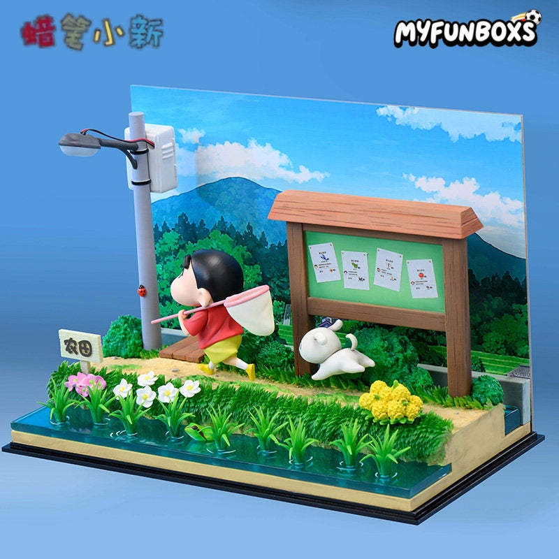 GuluPlanet Crayon Shin-chan Shiro of Coal Town resin statue (PRE-ORDER)