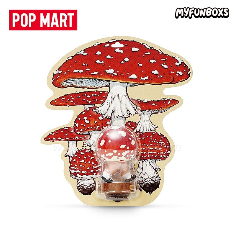 POP MART inner flow × Yin Yue Foot-Heel Mushroom: Departure Artist Hanging Card