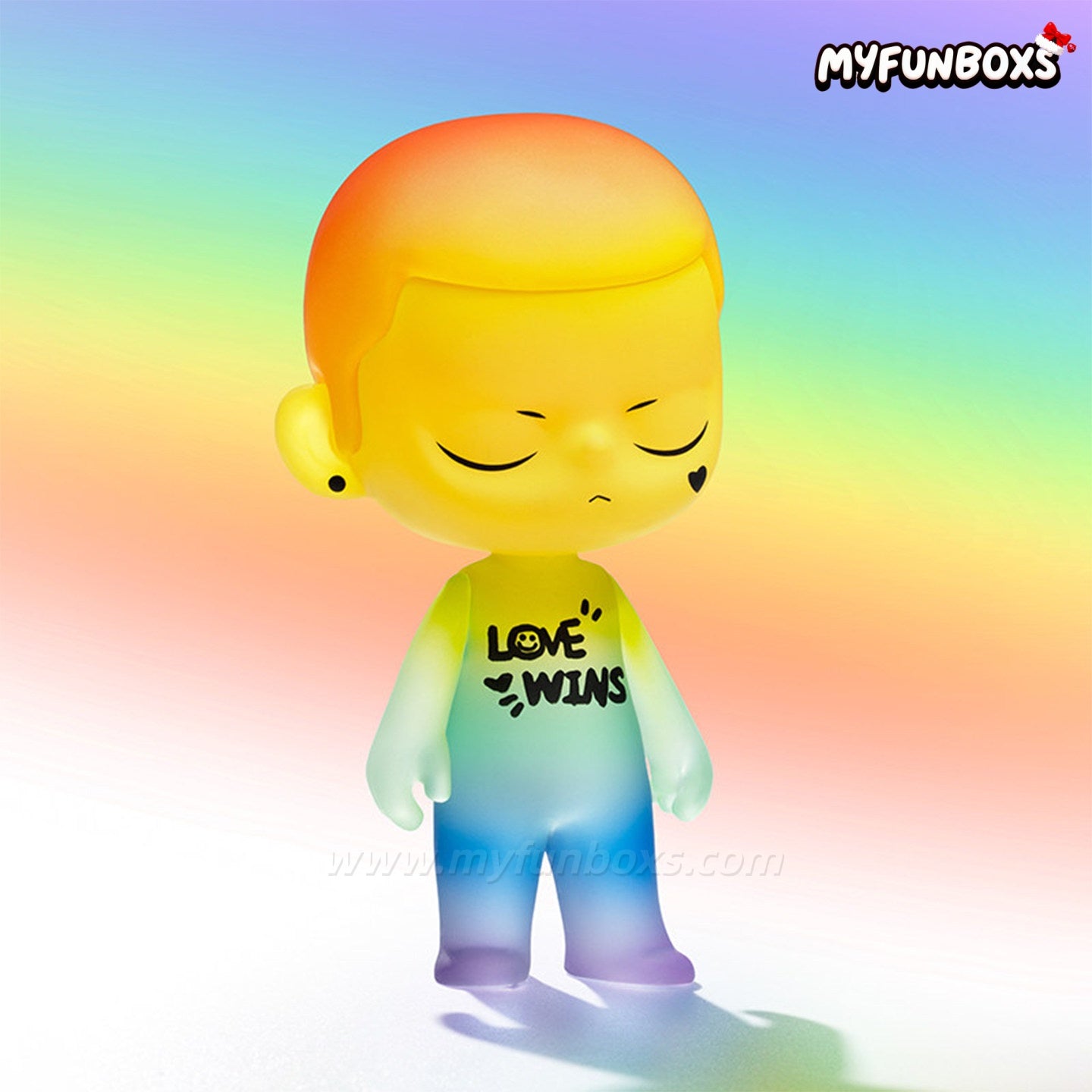 POP MART KUBO LOVE WINS FIGURE Hanging Card