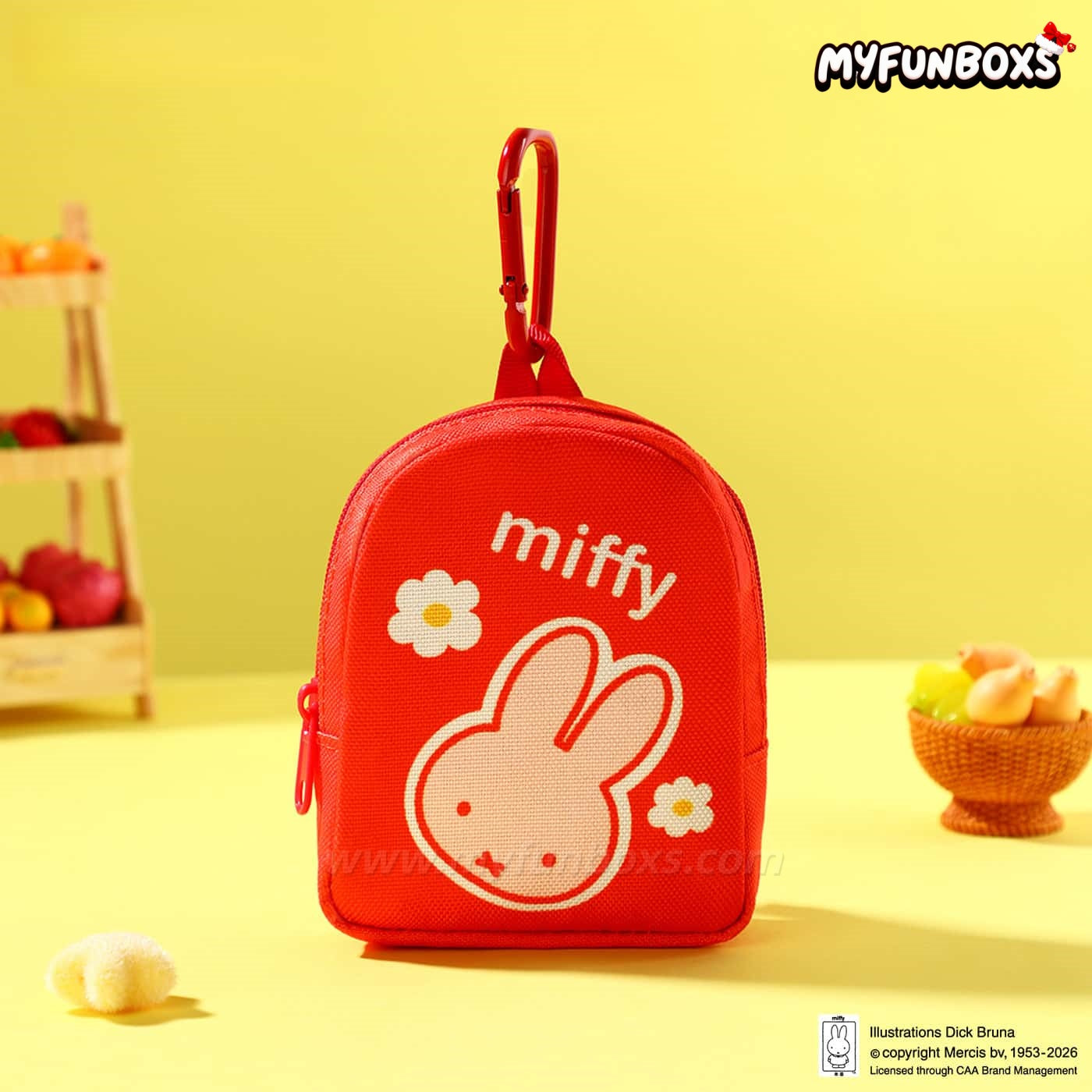 Miffy Mini Bag Series Plush Keychain Blind Box