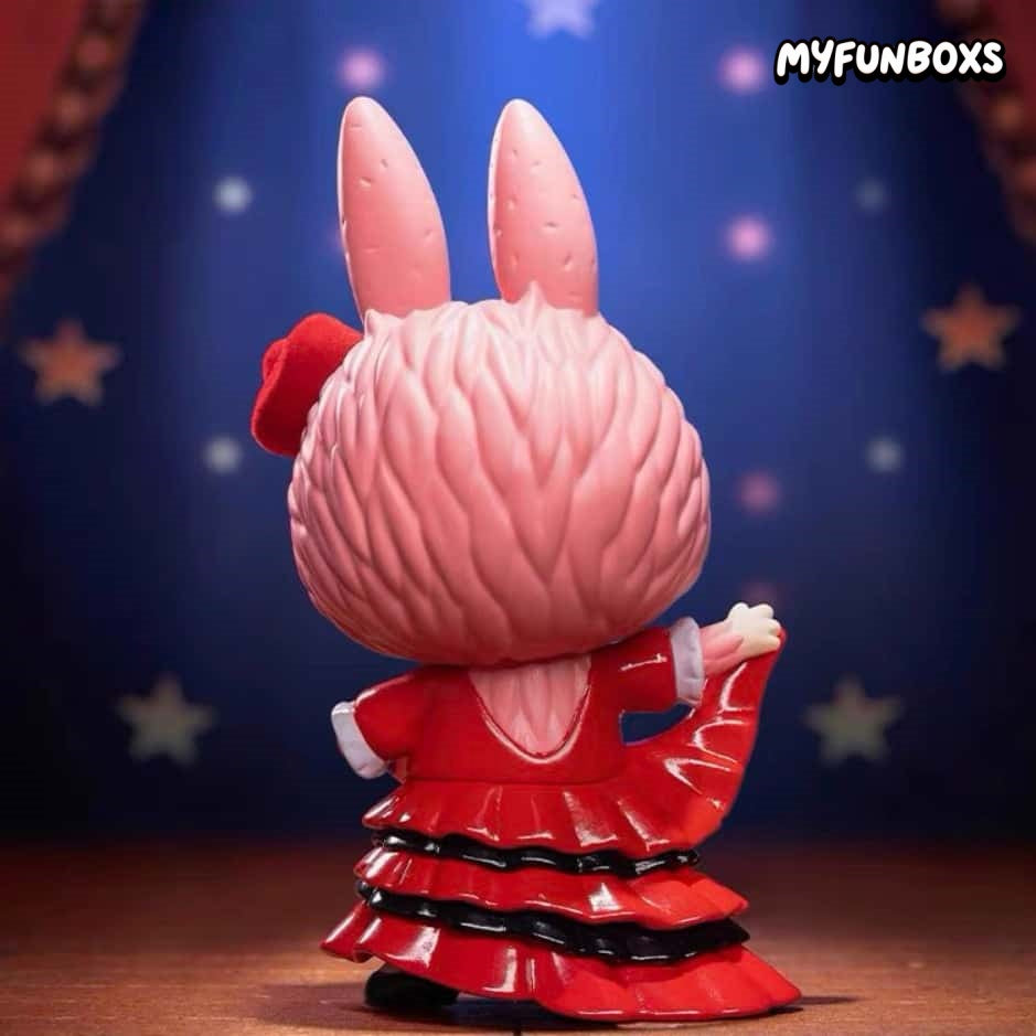 POP MART LABUBU Sparkling Debut hanging card figure