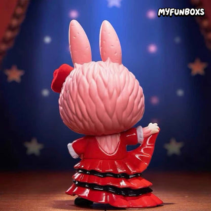 POP MART LABUBU Sparkling Debut hanging card figure