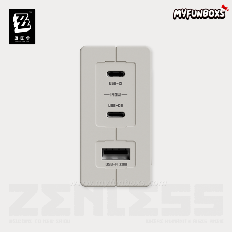ZZZ Rapid Power Pro 140W GaN 3-Port Fast Charger