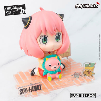 Anya Forger Sitting Figure – Spy x Family Collectible