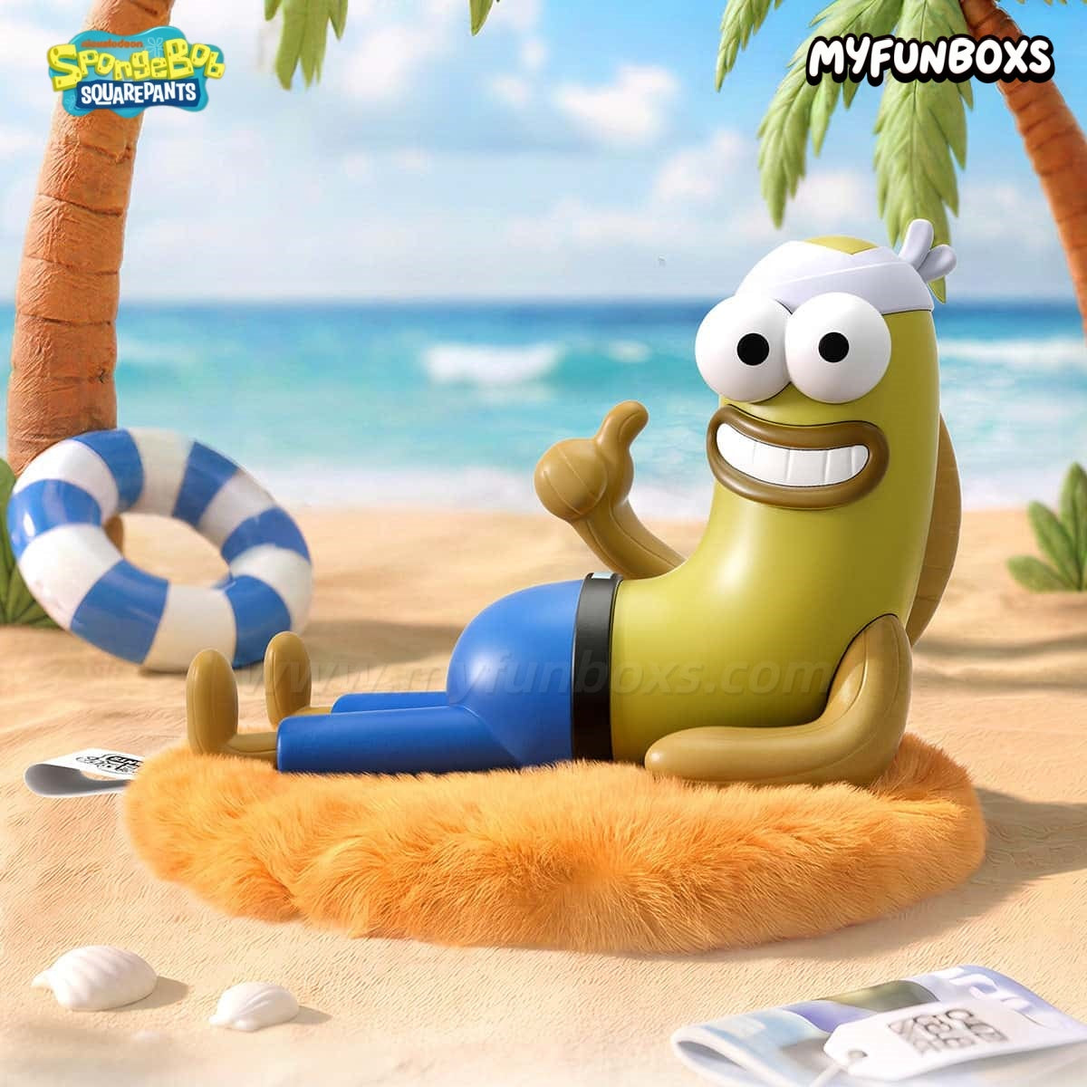 BESTINE SpongeBob Bikini Bottom Summer Chill Series Scented blind box
