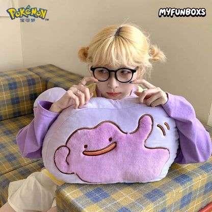 Pokémon Ditto Die-Cut Cushion (Dizzy Ditto Edition)
