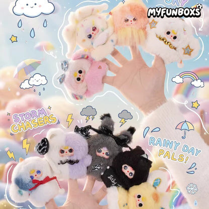 BABY THREE Weather Guide Series plush finger puppet blind box