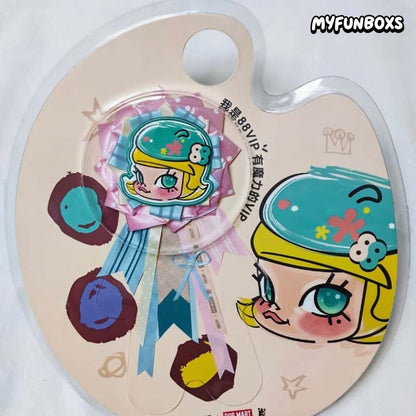 POP MART MOLLY “Magical Charm” Brooch Keychain