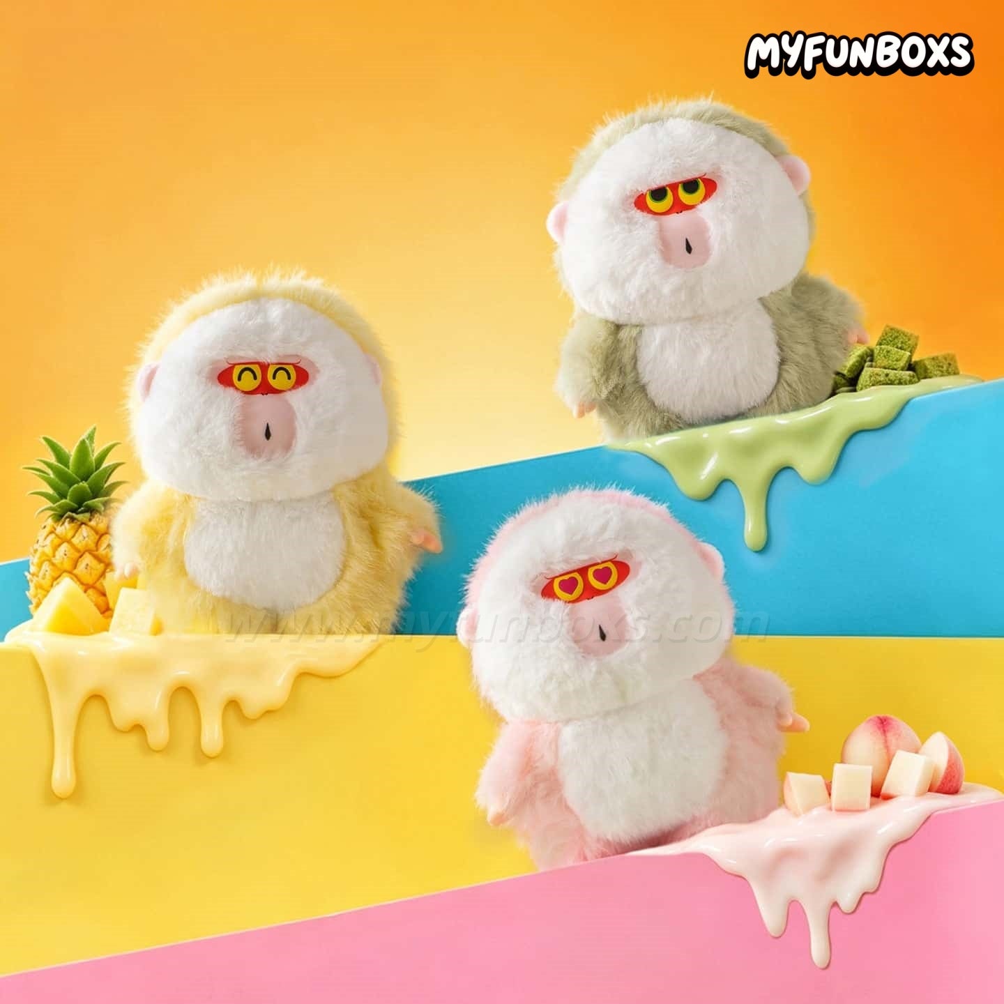 HOHO Houhou Big HO Take a Bite Series vinyl plush keychain blind box