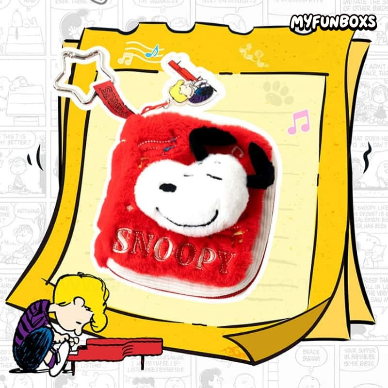 Snoopy Comic Diary Series Plush Bag Charm Keychain(PRE-ORDER)