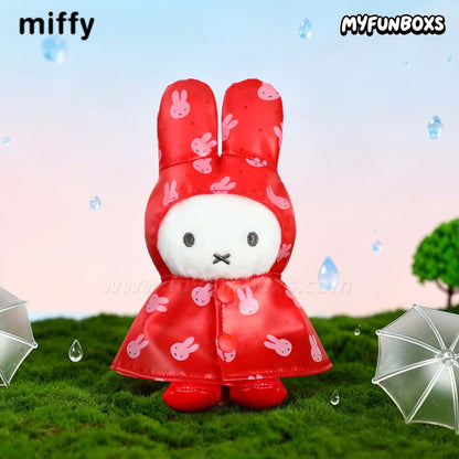 Miffy Raincoat Series plush keychain blind box(PRE-ORDER)