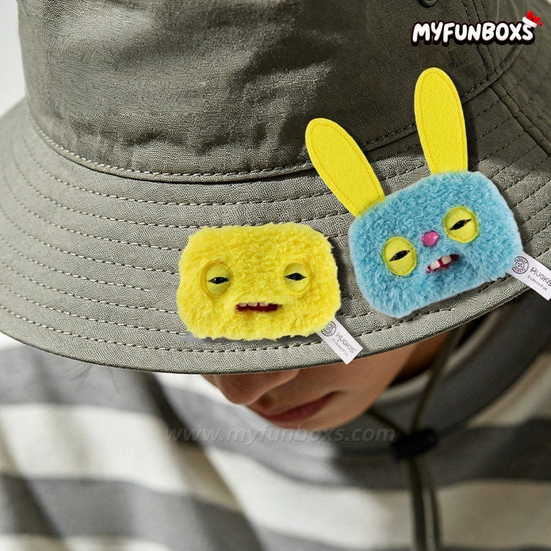 HUGKIS × Fuggler Plush Pin Badge