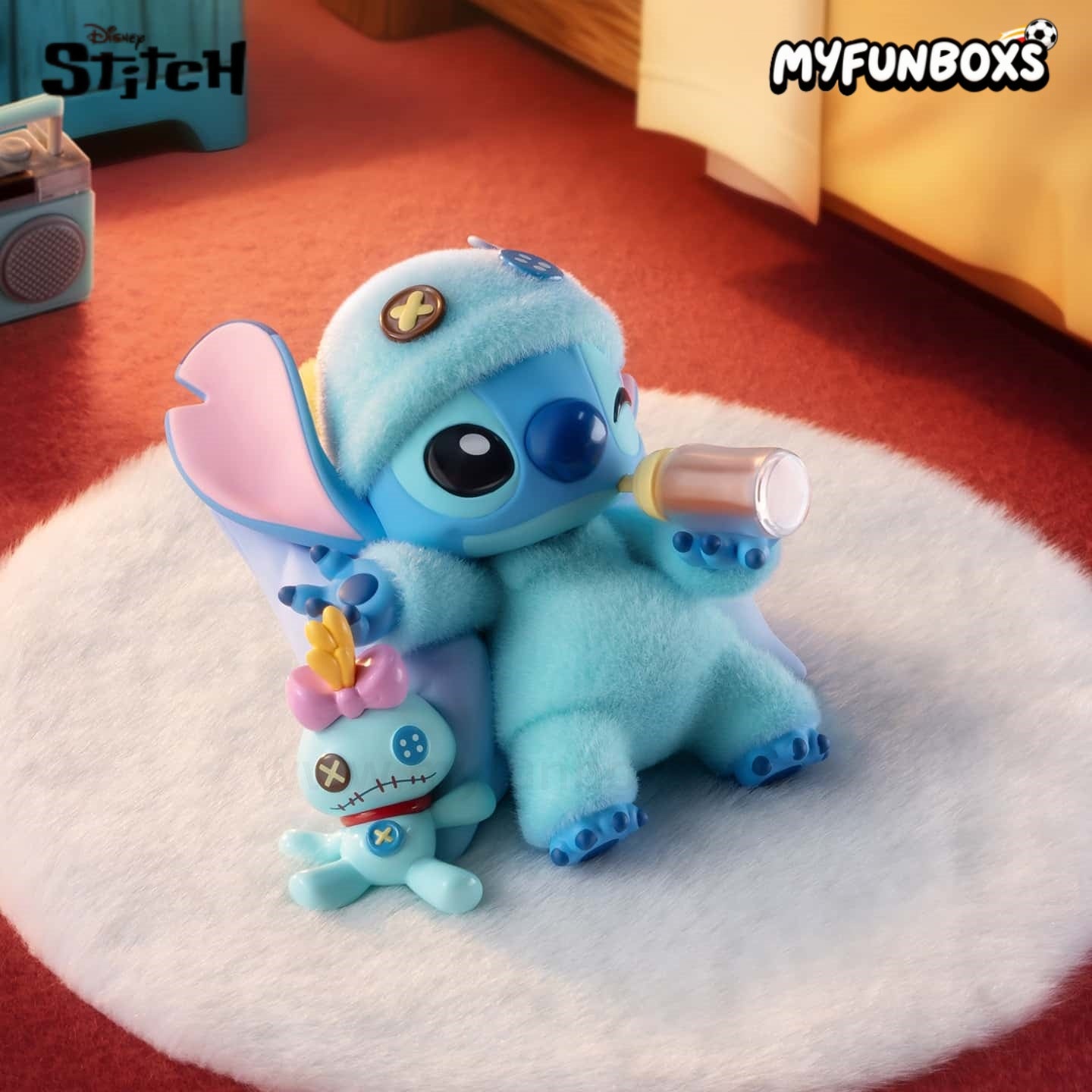 Disney Stitch in cute outfits Series Figure blind box
