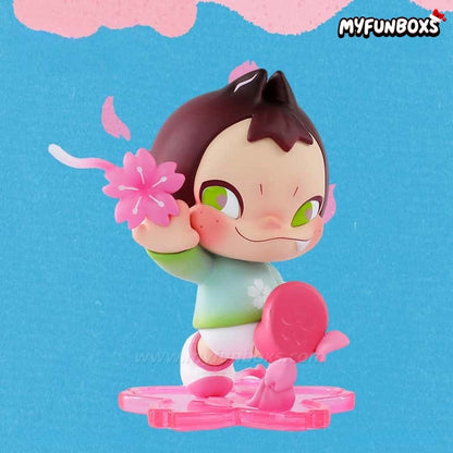 NINNIC Cherry Blossom Figure Hanging Card