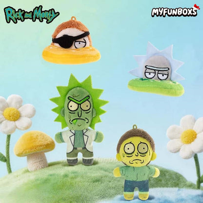 Rick and Morty Into the Multiverse Series Plush Keychain Blind Bag