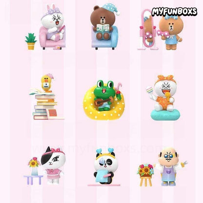 LINE FRIENDS Leisure Holiday Series Figure Blind Box